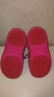 Сапожки crocs демисезонные