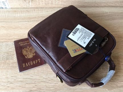 Мужская сумка из натуральной кожи