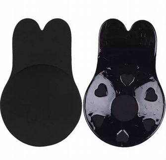 Невидимый бюстгальтер, самоклеящийся черный лифчик