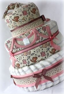 Тортик из памперсов