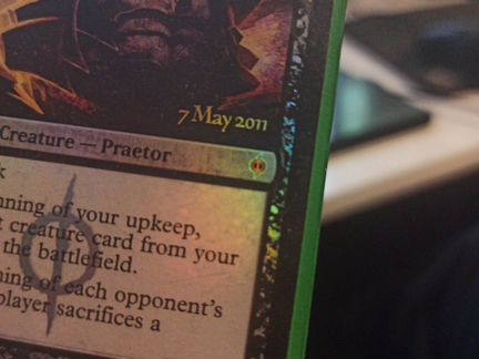 Mtg, Sheoldred, Whispering one, Foil