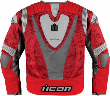 Куртка icon overlord sportbike 1 red