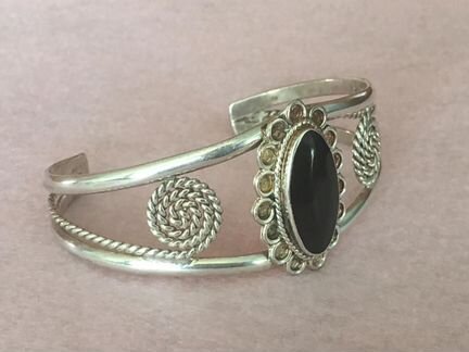 Винтажный Alpaca Mexico браслет