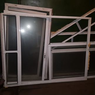 Стеклопакеты балконная дверь и окно