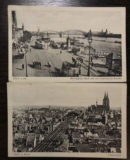 Старинные открытки Кёльн, Германия