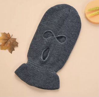 Балаклава шапка маска серая