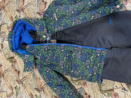 Зимний комбинезон gustiдля мальчика 110 5 лет