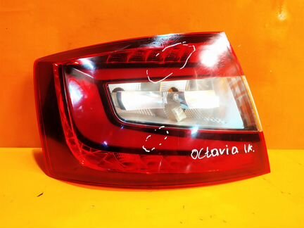 Фонарь левый Skoda Octavia 3 A7 (5E) 2017-Нв