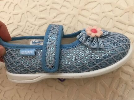 Туфли новые для девочки, Котофей, разм.26