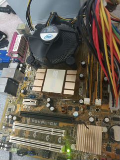 Материнская плата asus P5KPL-CM+проц.E 7200+2 Gb