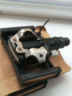 Педали контактные shimano PD-M520 с накладками SM