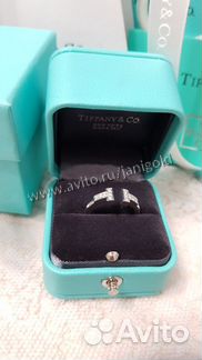 Золотое кольцо tiffany
