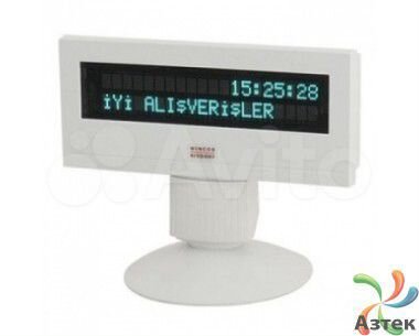 Дисплей покупателя wincor nixdorf BA63 серый