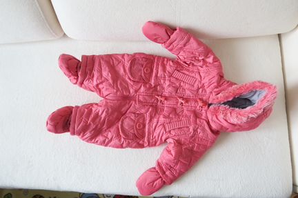 Комбинезон осень-зима mothercare розовый