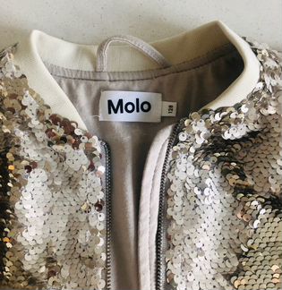 Ветровка Molo c пайетками рост 128