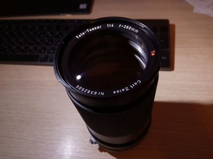 Объектив Hasselblad V 250mm f4 как новый