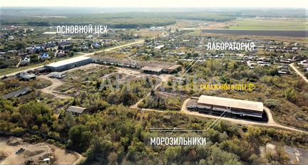Завод Хатукайский, 16300 м² + участок 105 000 м²