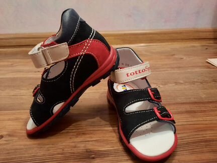 Сандали Тотто новые 23 р-р, 15,7 см по стельке