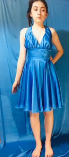 Вечернее платье, атлас, размер 40-42