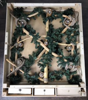 Люстра ручной работы