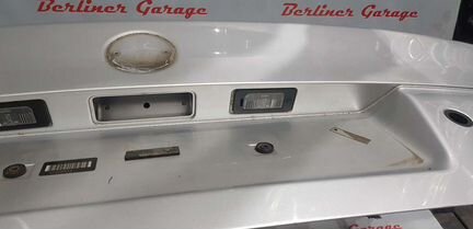 Крышка багажника BMW E39 седан европейский номер