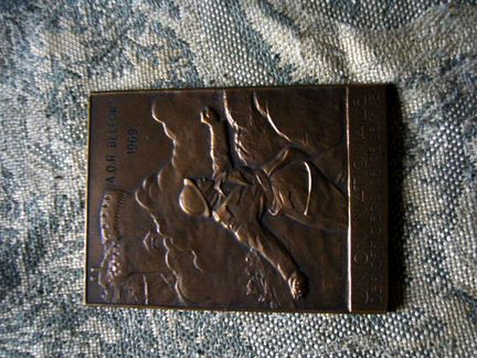 Памятная доска AOL belfort. UN. 1969