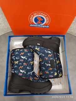 Сапоги зимние для мальчика Antilopa 31р новые 19см