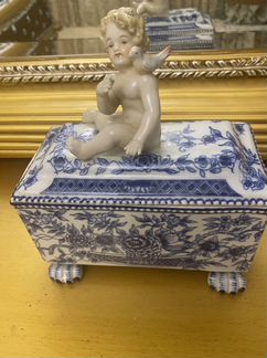 Шкатулка антиквар.Мейсон meissen meison