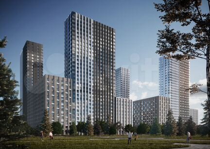 2-к квартира, 53.3 м², 2/10 эт.