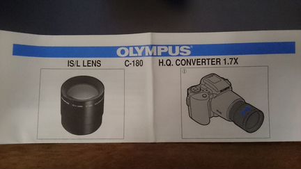 Дополнительный фирменный объектив для Olympus