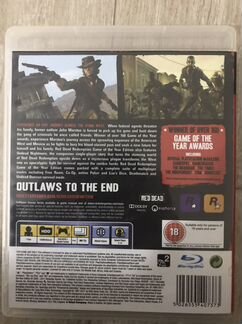 Red Dead Redemption PS3 Game of the year edition