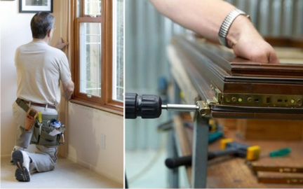 Ремонт окон пвх, Замена уплотнителя