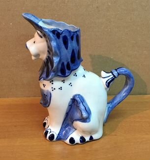 Гжель СССР 8 предметов 1989-90г