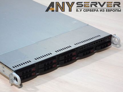 Сервер Supermicro 1027R 2xE5-2620 64Gb 8x2.5