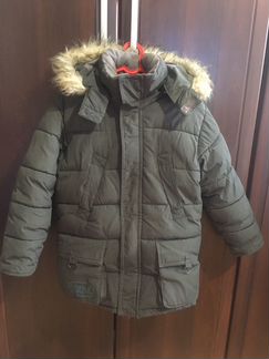 Куртка зимняя пуховик 8-9лет