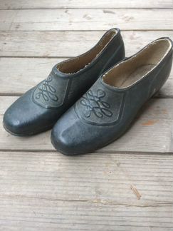 Галоши, туфли резиновые женские р. 36,37. Винтаж