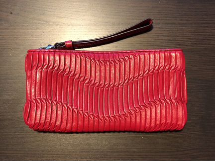 Клатч кожаный новый Coach