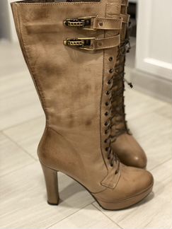 Кожаные сапоги osvaldo rossi Италия, 36 размер