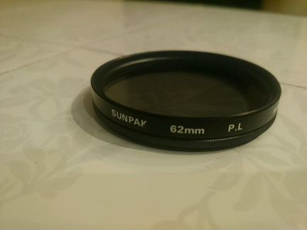 Фильтр для камеры 62 мм sunpak P.l