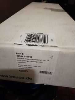 Keuco (Plan S) 5290401 Смеситель для раковины хром