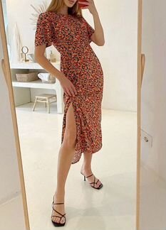 Платье из легкого трикотажа 42-44