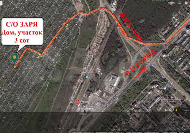 Карта снт заря 4 набережные челны