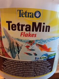 Корм для рыб Tetra min flakes