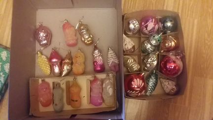 Советские елочные игрушки