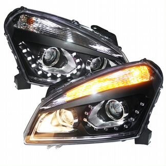 Тюнинг фары Ниссан Кашкай 2006-2010 модель-2