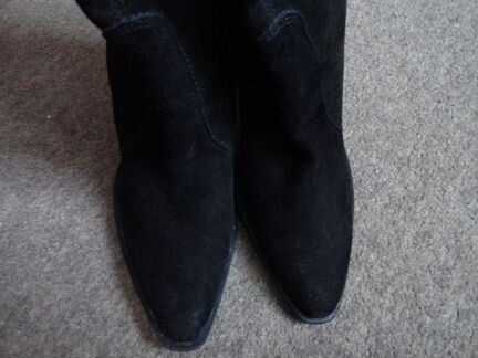 Сапоги замша натуральная р 37