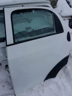 Дверь задняя левая (белая) для Черри Индис