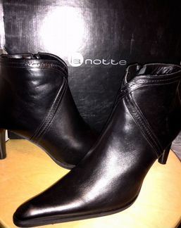Notte кожаные ботильоны новые