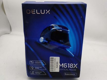 Вертикальная мышь Delux M618X