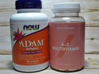 Витамины A-Z MyProtein, витамины Adam Now